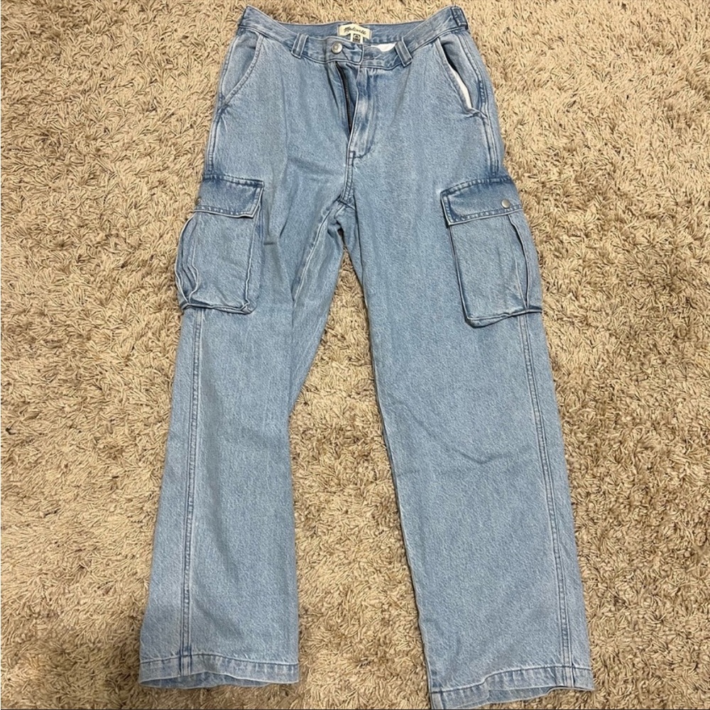 Madewell Low-Slung Cargo Jeans